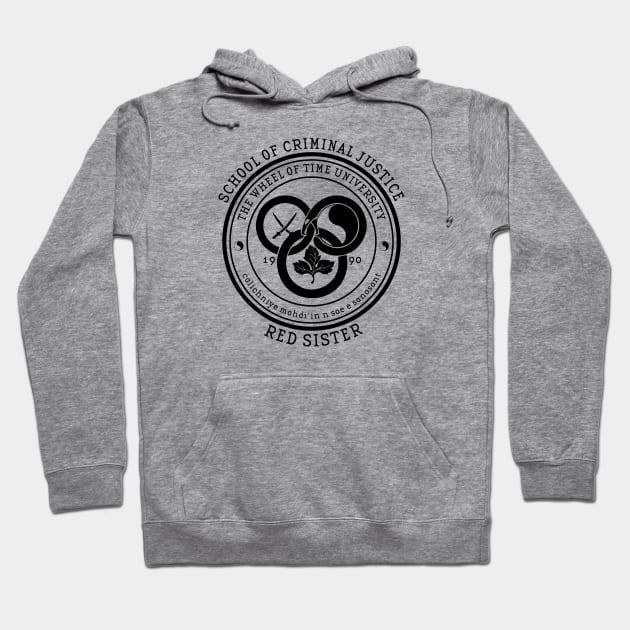 Red sister hoodie sales